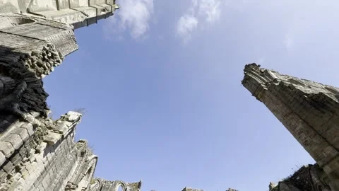 Abbey ruins Stock Footage 283656324