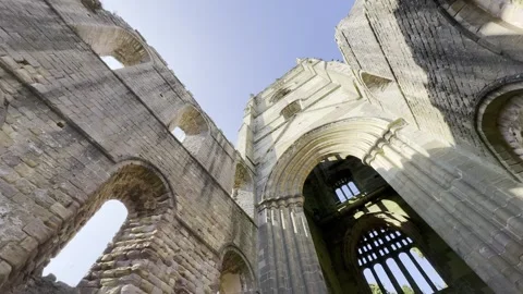 Abbey ruins Stock Footage 283656372