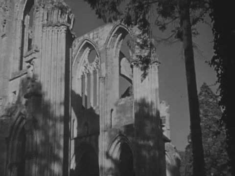 Abbey of St. Wandrille Stock Footage 231174964