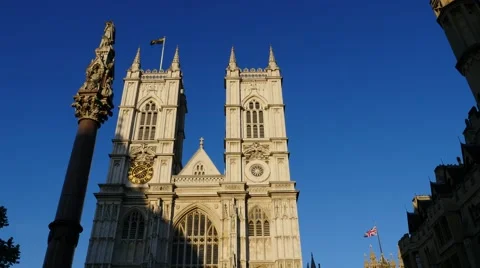 Abbey Westminster Stock Footage 65421067