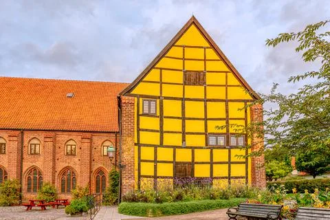 The Abbey in Ystad Stock Photos