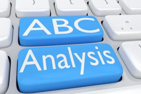 ABC Analysis concept Stock Illustration