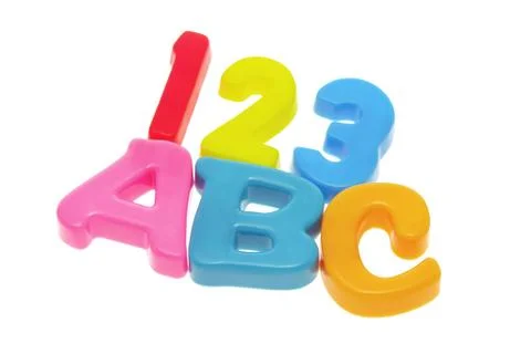 Abc and 123 Stock Photos