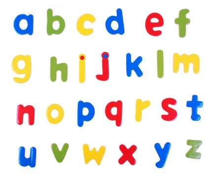 Abc blocks isolated with clipping path Stock Illustration