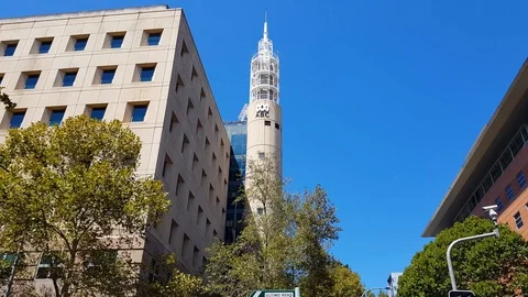 ABC Building Tower in Sydney 库存影片 86878297