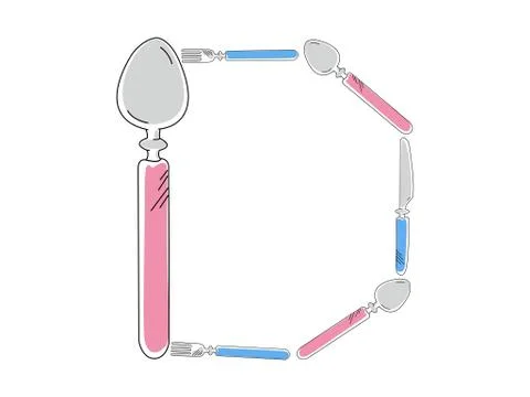 ABC kitchen D Stock Illustration