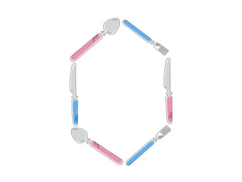 ABC kitchen O Stock Illustration