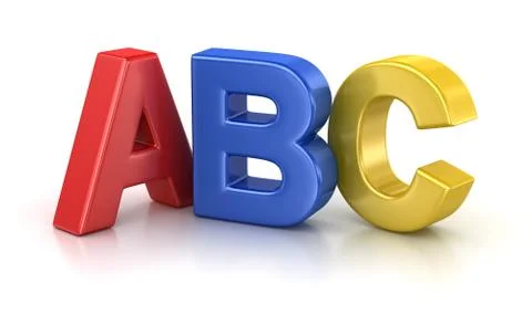 Abc Letter Stock Illustration