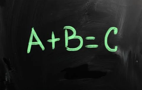 Abc letters Stock Illustration