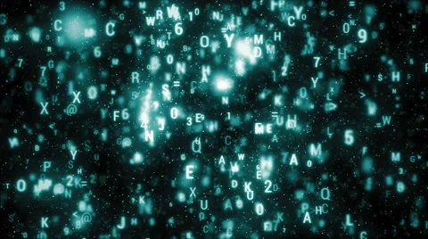 ABC loopable rotation background Stock Footage 68375144