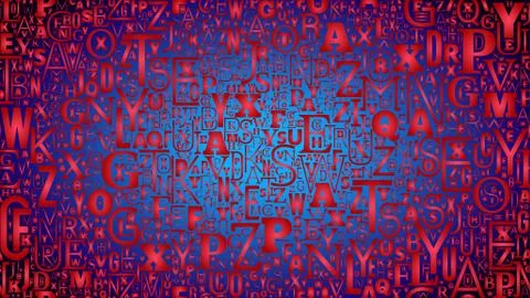 ABC seamless background 스톡 일러스트