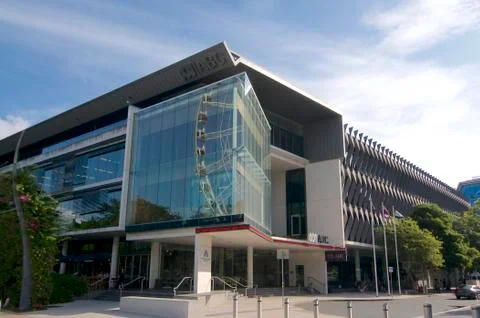 ABC studios building in Brisbane Stock Photos