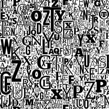 ABC vector typeset Stock Illustration