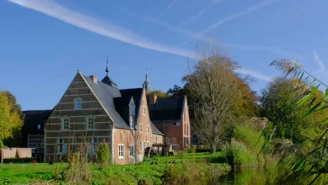 The Abdij van park in Leuven Stock Footage 164675383