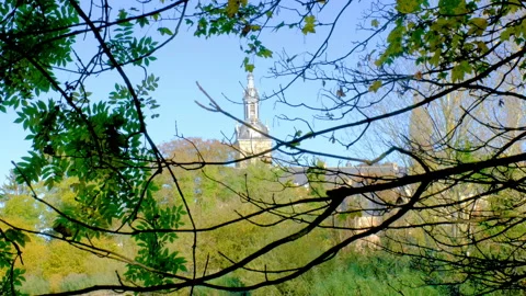 The Abdij van park in Leuven Stock Footage 164676467