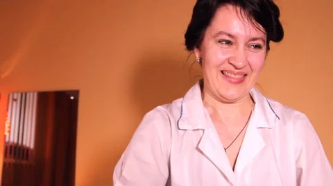 Abdominal massage Stock Footage 49576384