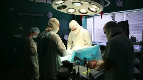 Abdominal surgery 1 Stock-Footage 21944489
