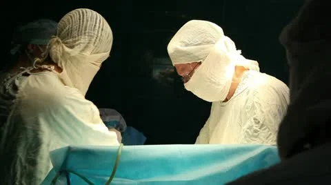 Abdominal surgery 8 Stock-Footage 21943879