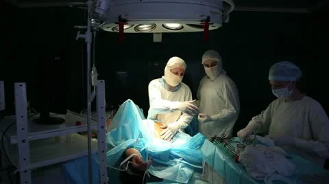 Abdominal surgery Stock Footage 21944536