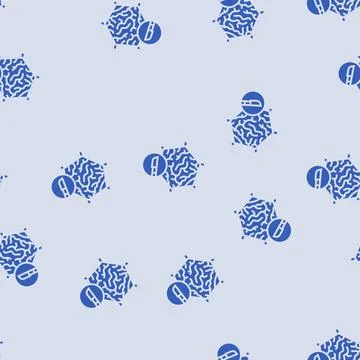 Abdominal surgery glyph seamless pattern Stock Illustration