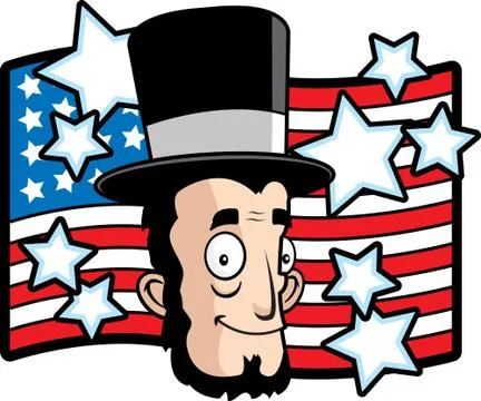 Abe Lincoln Stock Illustration