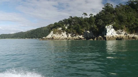 Abel Tasman Coastline Stock Footage 75629895