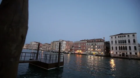 Abendstimmung in Venedig Vídeos de archivo 104484768