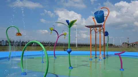 Aberavon Aqua Splash 動画素材 240194789