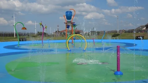 Aberavon Aqua Splash 動画素材 240194885