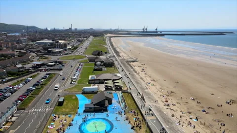 Aberavon Beach in Summer 動画素材 243004912