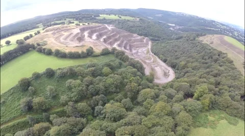 Abercarn Quarry 스톡 동영상 41154763