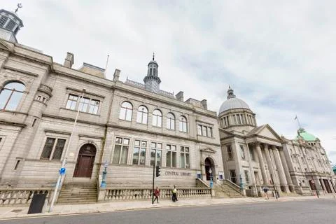 Aberdeen Central Library Stock Photos