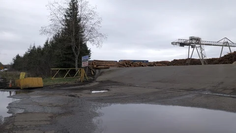Aberdeen, Washington Scenics Vídeo Stock 126989293