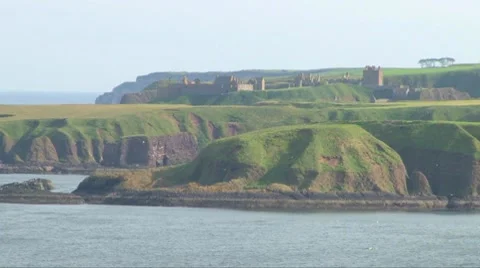 Aberdeenshire Coast Stock Footage 8358554