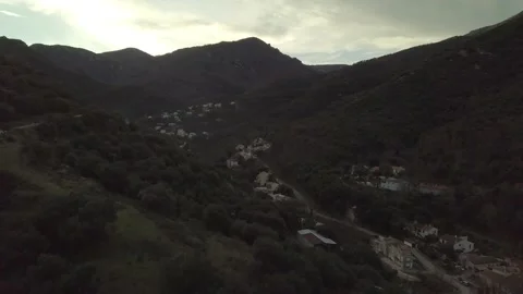 Aberes Languedoc forest mountain 4k Video stock 145928939