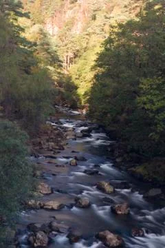 Aberglaslyn pass Stock Photos