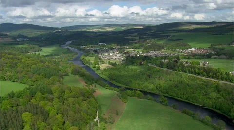 Aberlour Distillery Stock Footage 65386534