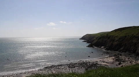 Abersoch Beach Stock Footage 46628127