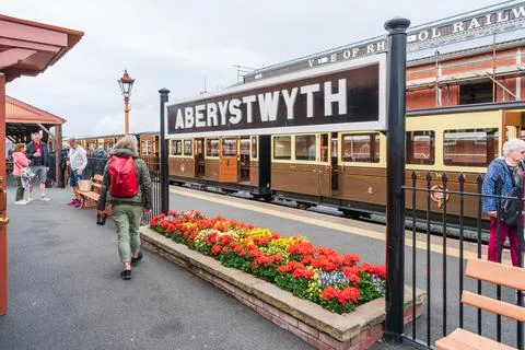ABERYSTWYTH, WALES Stock Photos