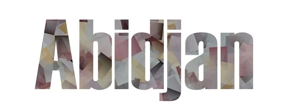 Abidjan Stock Illustration