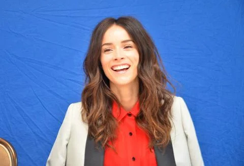  Abigail Spencer at the press junket for Rectify in Los Angeles - 11 April... Stock Photos