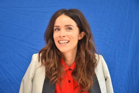 Abigail Spencer at the press junket for Rectify in Los Angeles - 11 April... Stock Photos