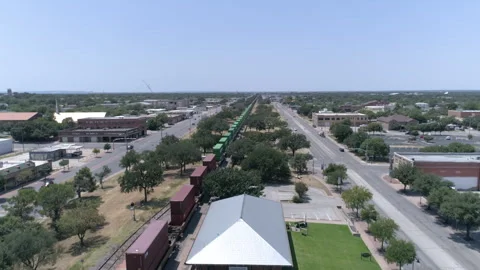 Abilene Texas Railroad Stock Footage 314677595