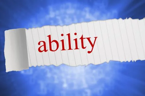 Ability against bright futuristic binary code spiral 스톡 일러스트