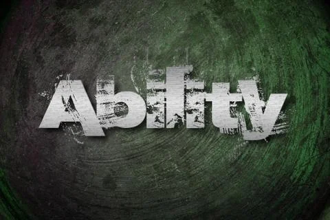 Ability concept Stock Illustration