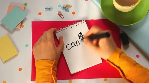 Ability concept with word Can or can not 動画素材 70590484