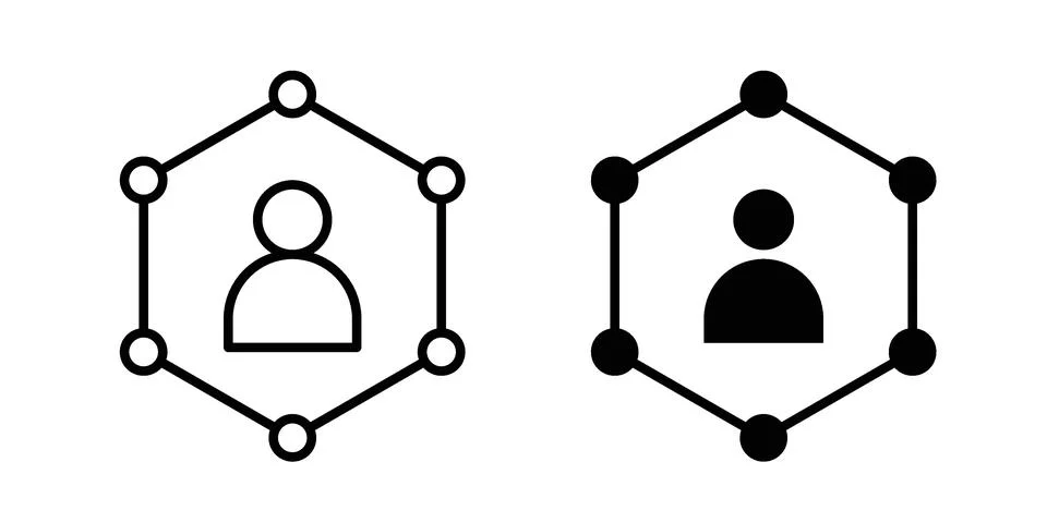 Ability icon black vector isolated on white 스톡 일러스트