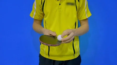 The Ability to Play Table Tennis Stock Footage 70046465