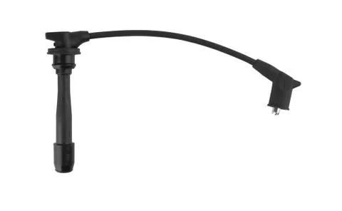 Able set spark plug wires Stock Photos