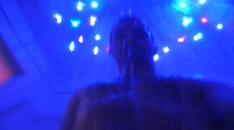 Aboard an Alien Spacecraft Stock Footage 10887354